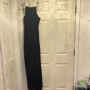 Betsy & Adam Black Maxi Dress